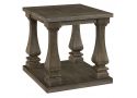 Wilsons Wooden Side Table with Shelf